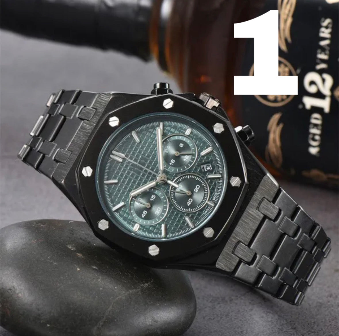 Men’s Luxury Black Watch
