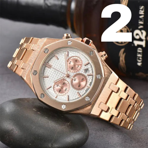 Men’s Luxury Rose Gold Watch