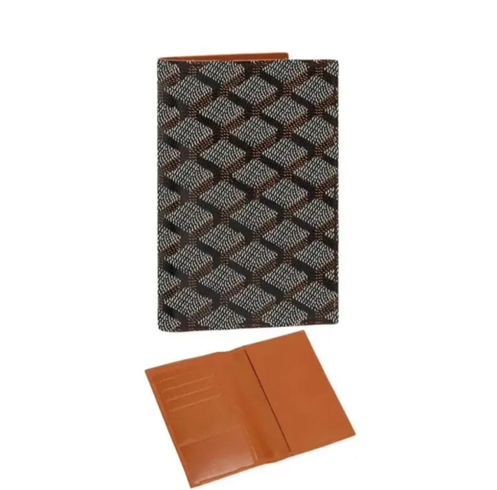 Pattern Passport Holder Men/Women