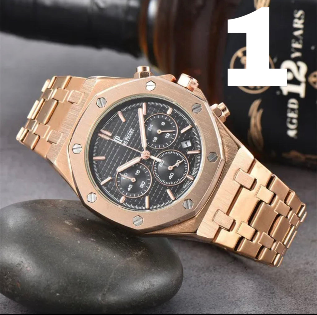Men’s Luxury Rose Gold Watch